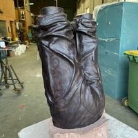 21. Wax section with plaster mould core Kerrin McEvoy -KM (1)