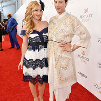American figure skaters Tara Lipinski and Johnny Weir attend Kentucky Derby 144 on May 5, 2018 in Louisville, Kentucky. (Photo by Dia Dipasupil Getty Images for Chruchill Downs)