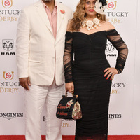 Richard Lawson and Tina Lawson attend Kentucky Derby (Photo by Michael Loccisano Getty Images for Churchill Downs)