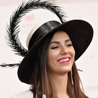 Victoria Justice attends Kentucky Derby(Photo by Michael Loccisano Getty Images for Churchill Downs)