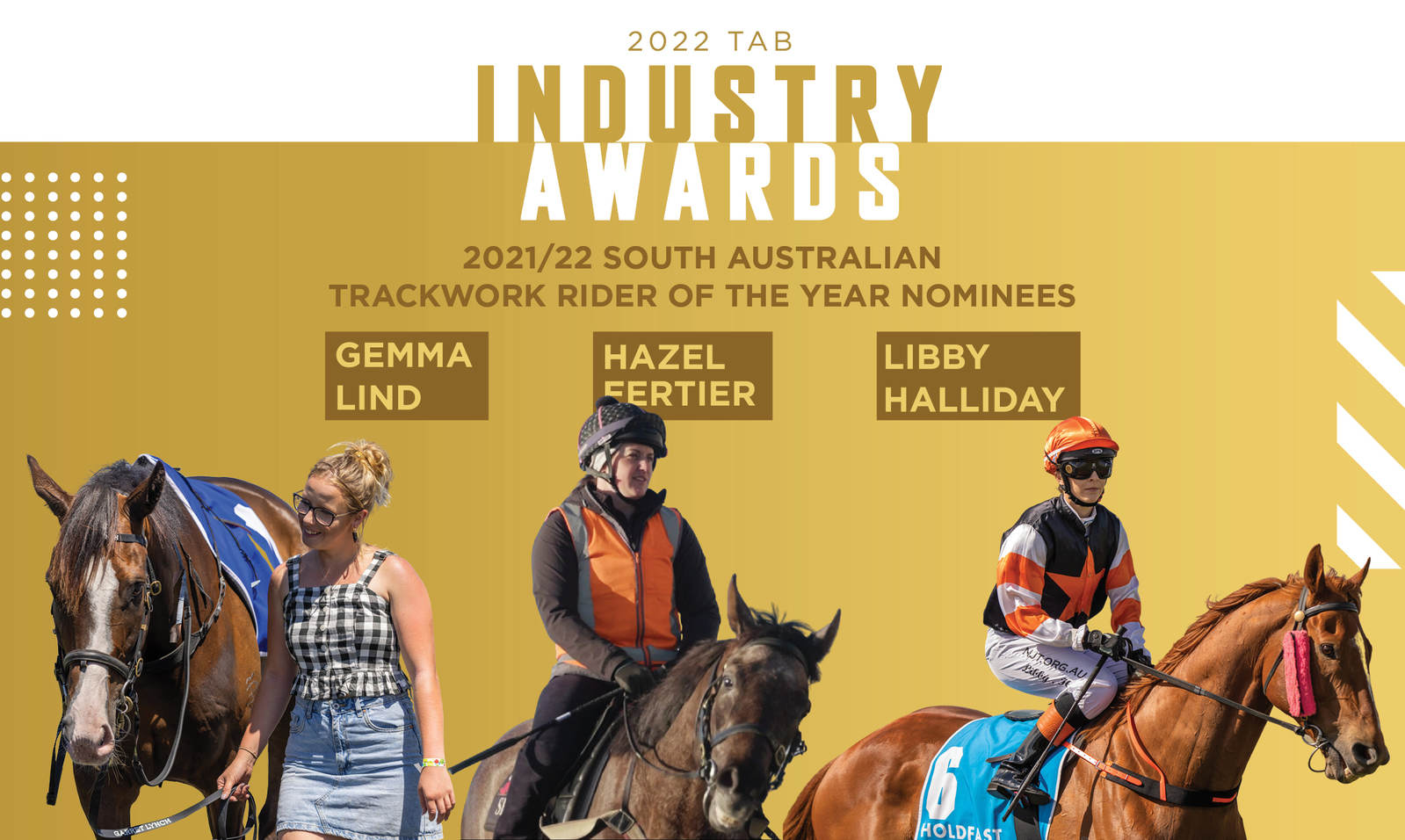 2021/22 trackwork rider award nominees | Country Racing SA
