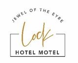 lock hotel motel  logo