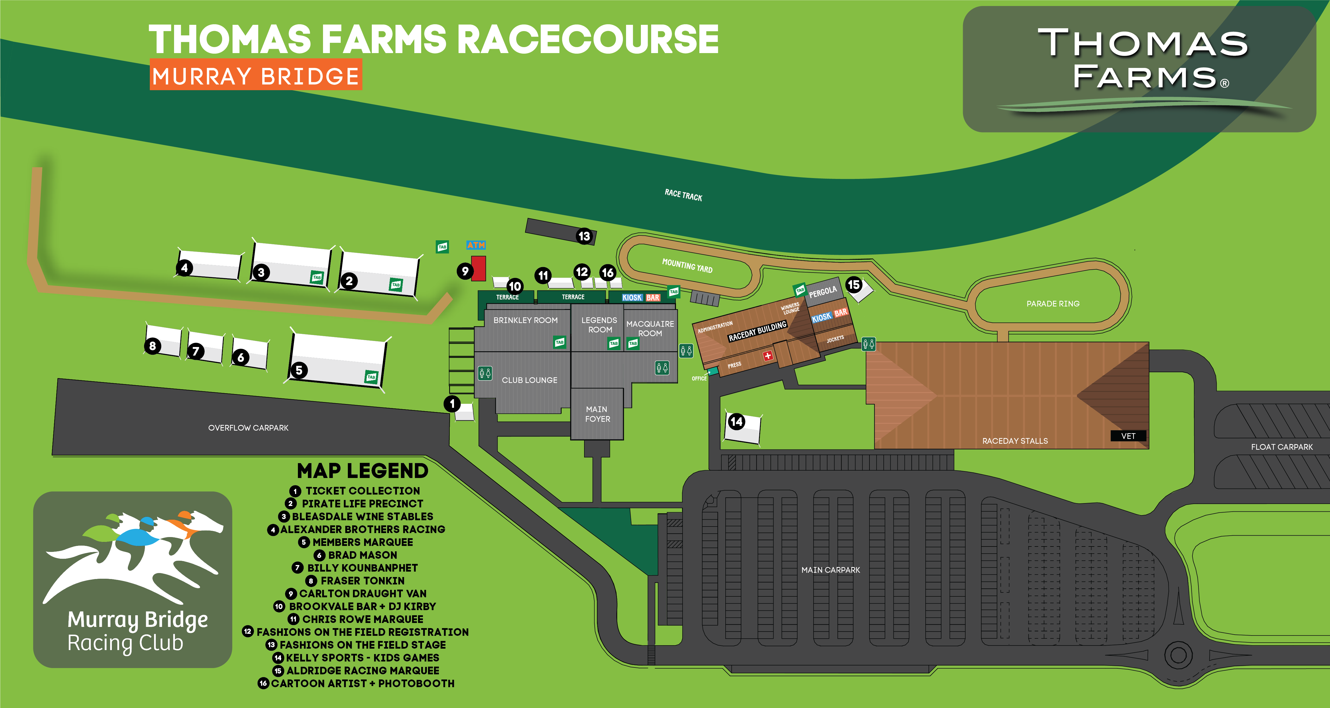 Racecourse Map 2023 Gold Cup