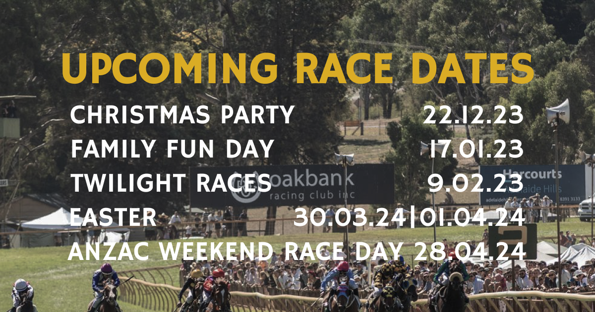 Racing Event Dates 23/24